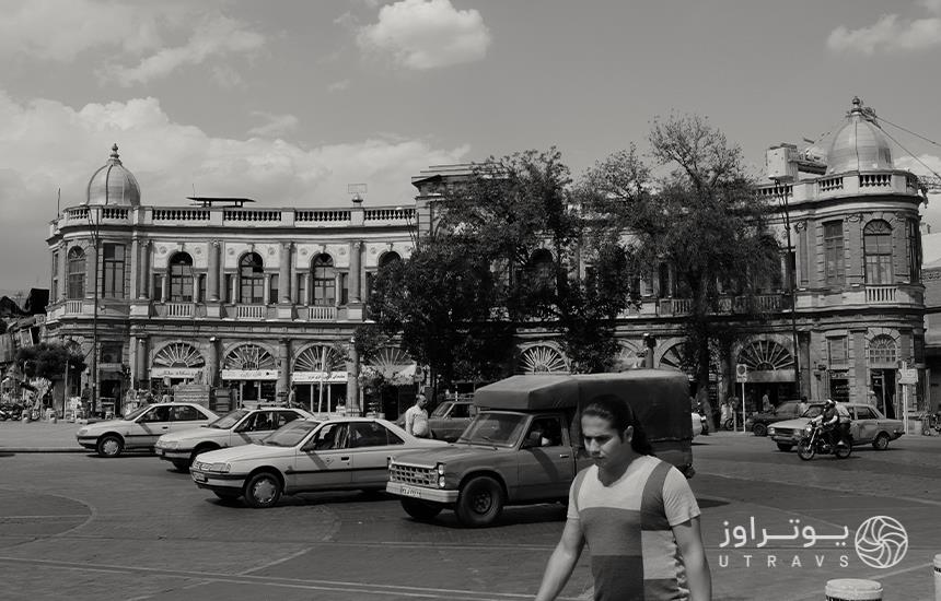 صحن میدان تاریخی حسن آباد تهران